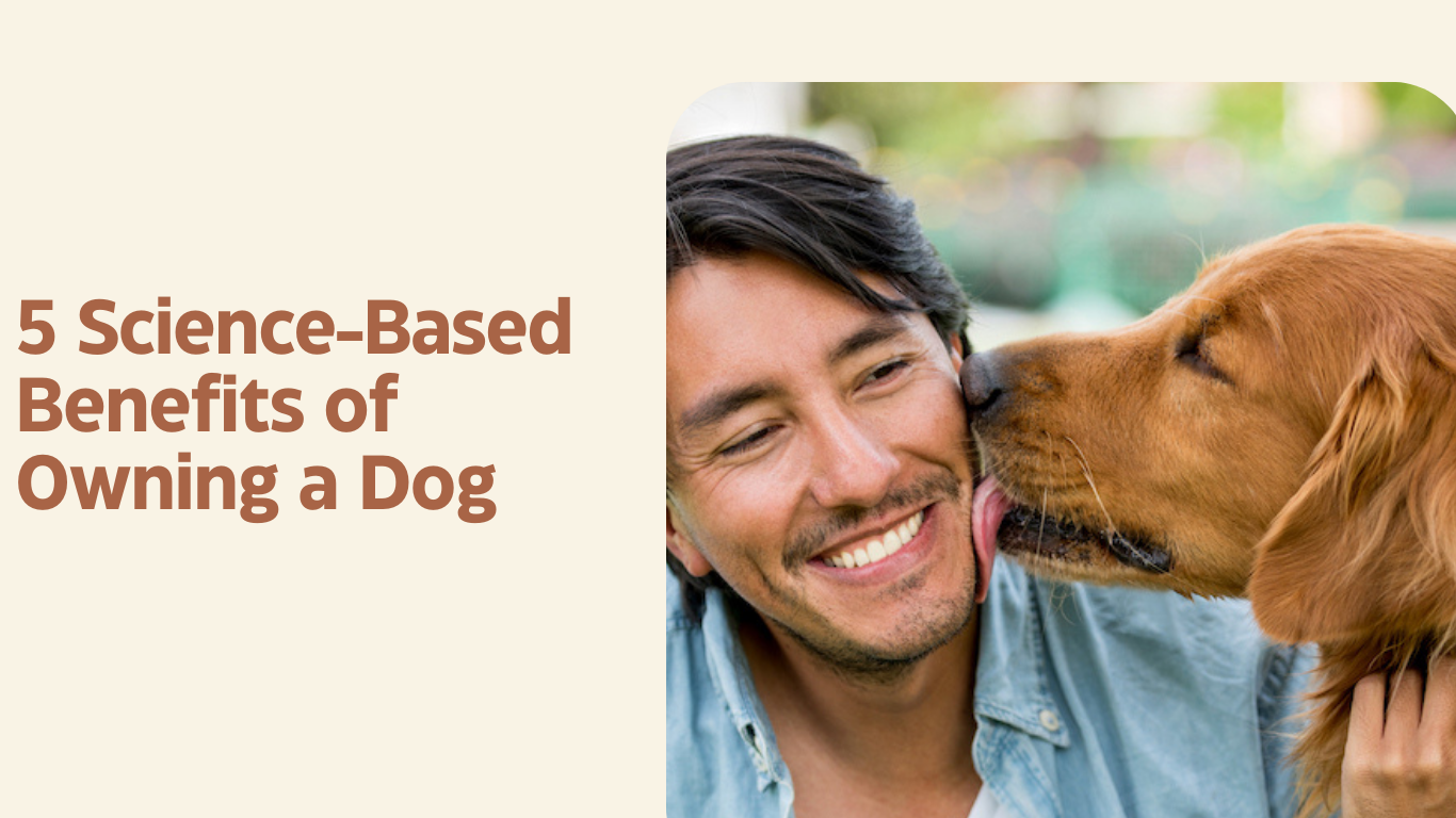 5 Science-Based Benefits of Owning a Dog